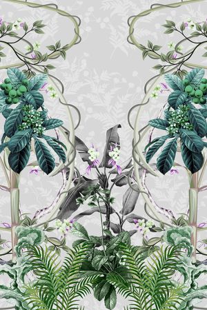 复古印花华亿平台图片