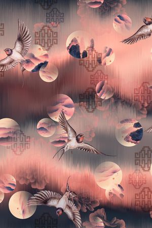 民族风印花华亿平台图片