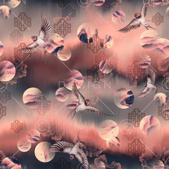 民族风印花华亿平台图片