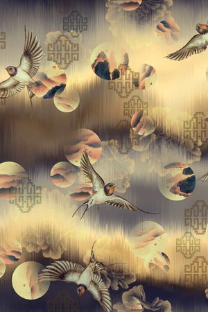 民族风印花华亿平台图片