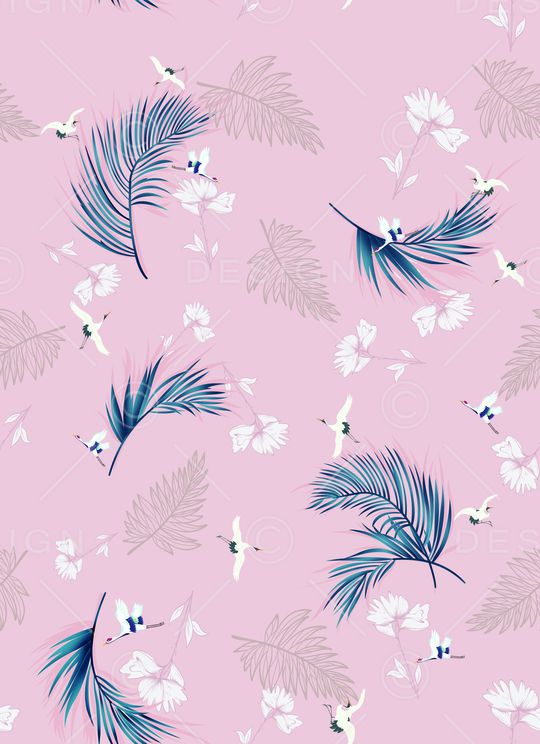 喜鹊印花华亿平台图片