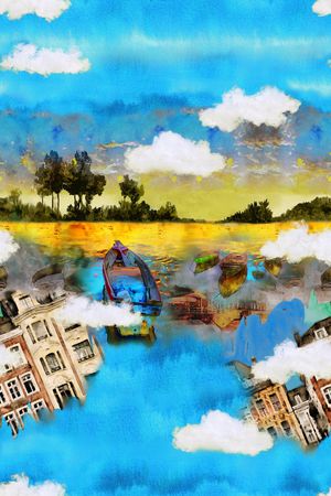 男装印花华亿平台图片