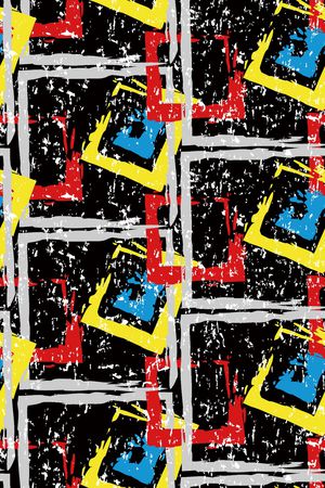 几何印花华亿平台图片