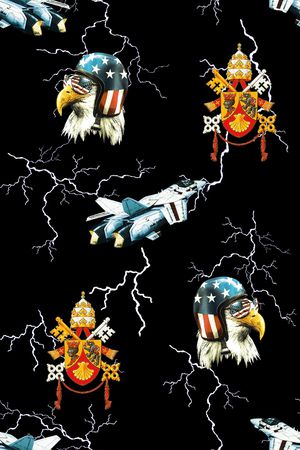 飞机印花华亿平台图片