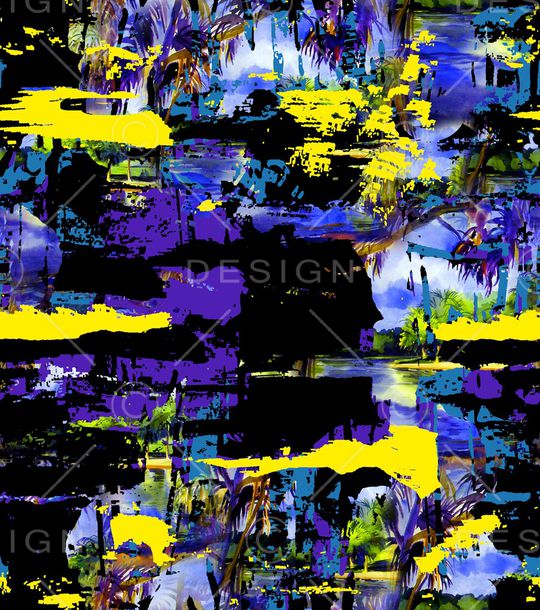 扎染华亿平台印花华亿平台图片