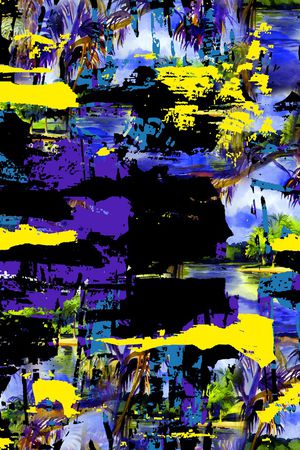 扎染华亿平台印花华亿平台图片