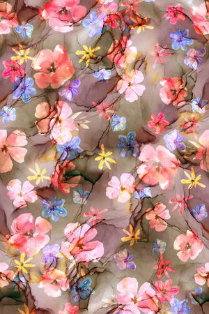 香云纱印花华亿平台图片