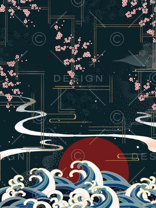 定位花印花华亿平台图片