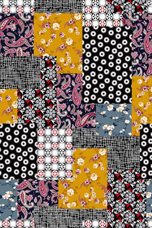 几何印花华亿平台图片