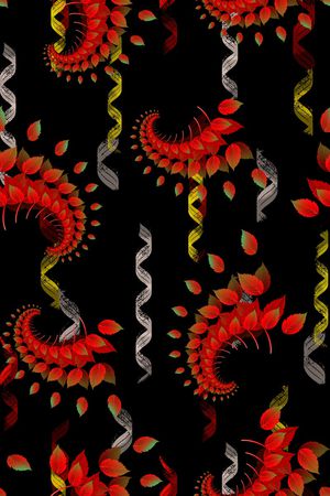 绿植树叶印花华亿平台图片