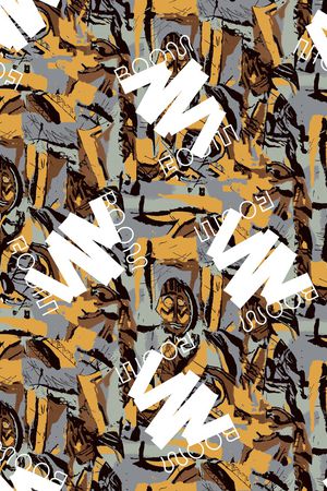 几何印花华亿平台图片