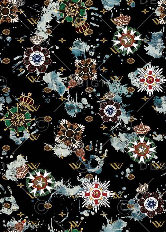 几何印花华亿平台图片