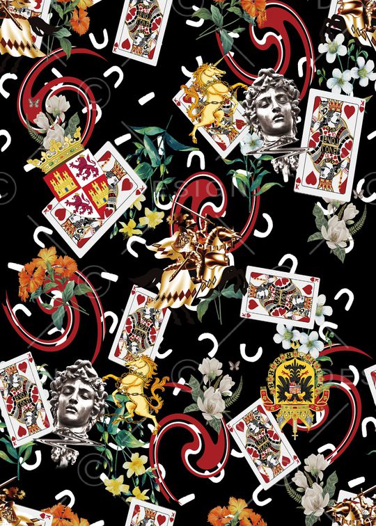 骑士印花华亿平台图片