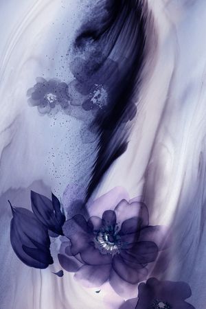 水彩印花华亿平台图片