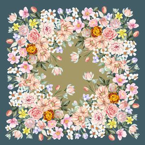 方巾印花华亿平台图片