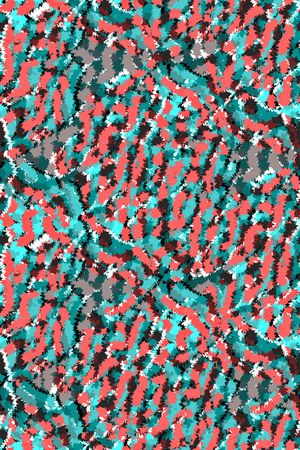 抽象男装印花华亿平台图片