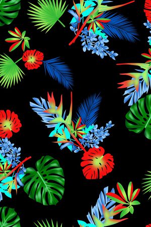 热带华亿平台印花华亿平台图片