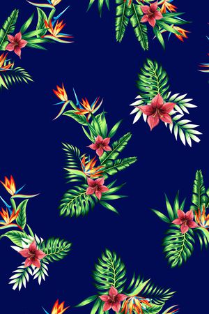 热带华亿平台印花华亿平台图片