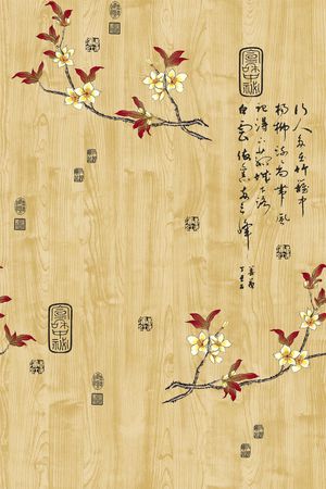 写意印花华亿平台图片