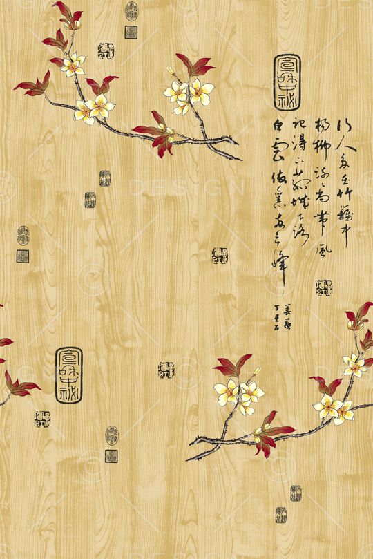 写意印花华亿平台图片