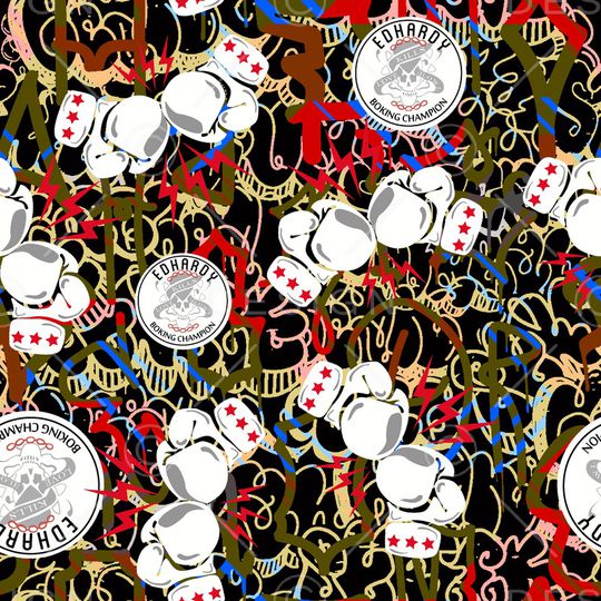 几何印花华亿平台图片