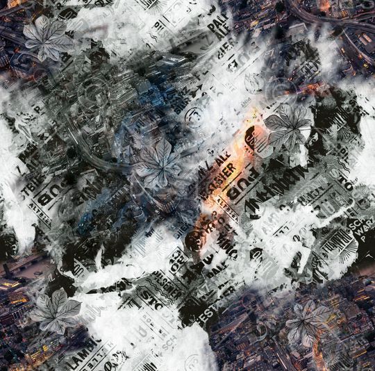 复古印花华亿平台图片