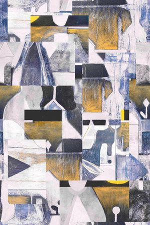 几何印花华亿平台图片