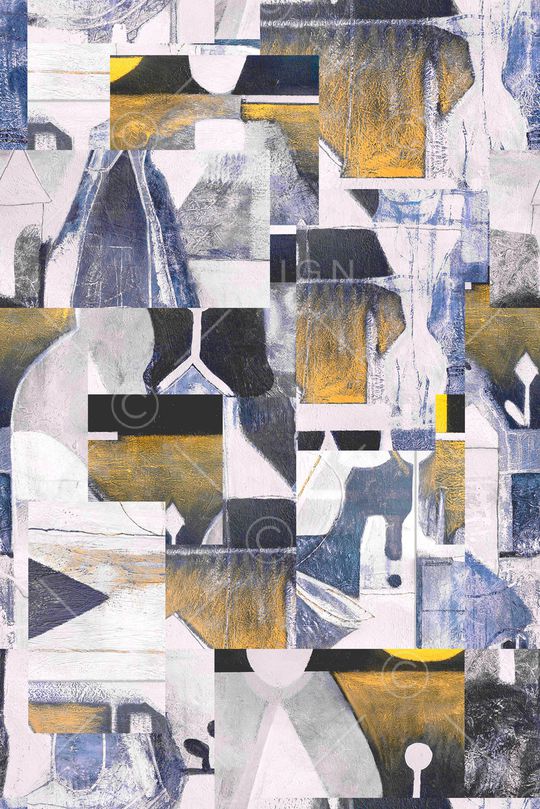 几何印花华亿平台图片