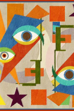 眼睛印花华亿平台图片