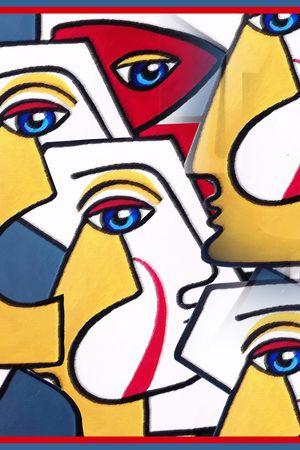 眼睛印花华亿平台图片