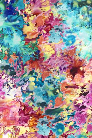 扎染华亿平台印花华亿平台图片