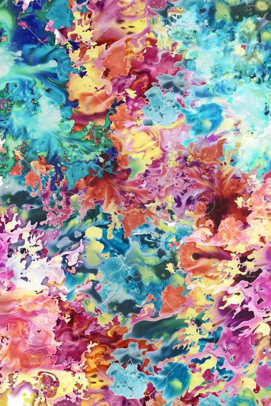 扎染华亿平台印花华亿平台图片