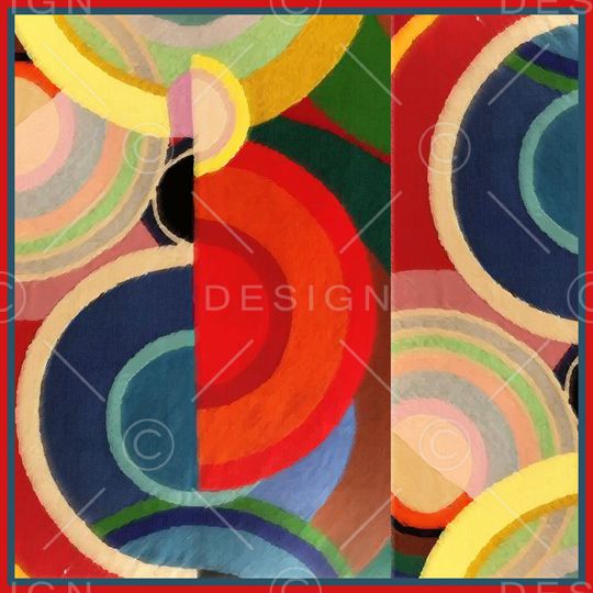 几何印花华亿平台图片