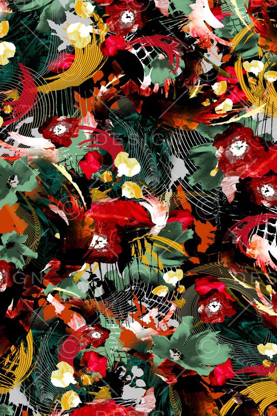 扎染华亿平台印花华亿平台图片