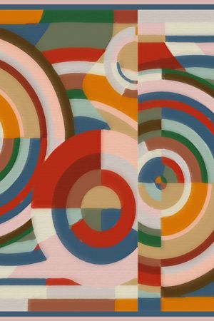 几何印花华亿平台图片