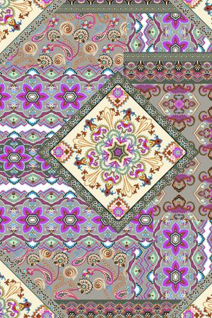 几何印花华亿平台图片