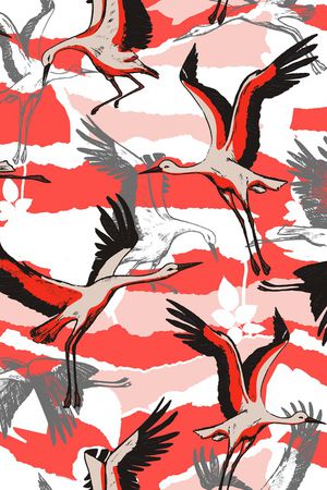 几何印花华亿平台图片