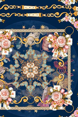 女装定位花印花华亿平台图片