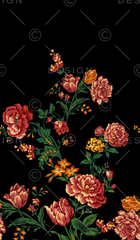 定位花印花华亿平台图片