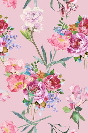 水彩印花华亿平台图片