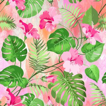 绿植树叶印花华亿平台图片