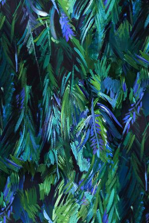 鸢尾花印花华亿平台图片