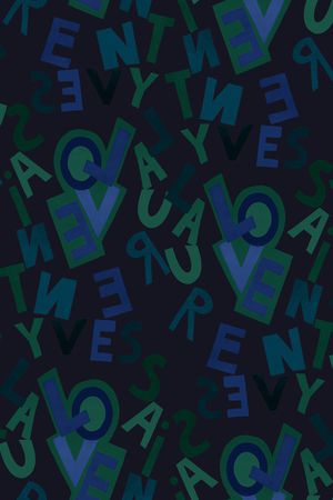 字母印花华亿平台图片