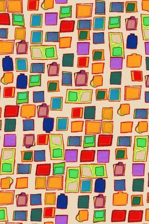 几何印花华亿平台图片