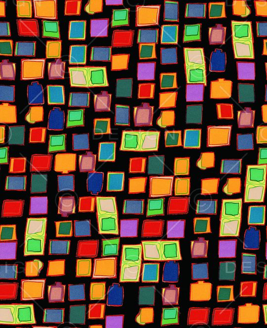 几何印花华亿平台图片