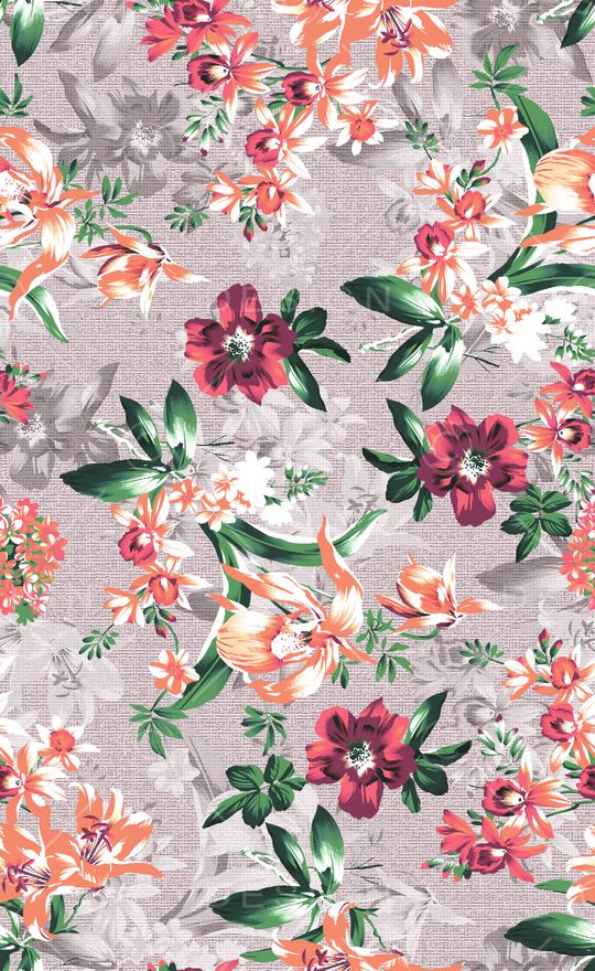 绿植树叶印花华亿平台图片