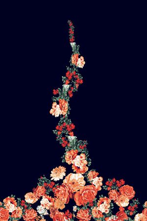 定位花印花华亿平台图片