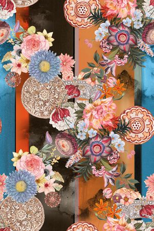 民族风印花华亿平台图片