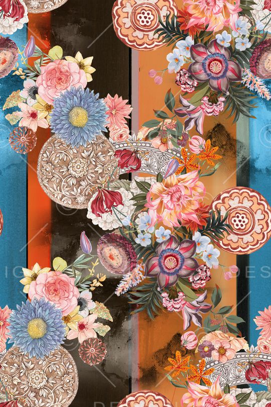 民族风印花华亿平台图片