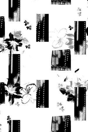 复古印花华亿平台图片